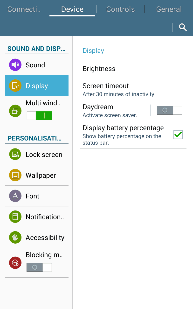 Bridge+More Settings