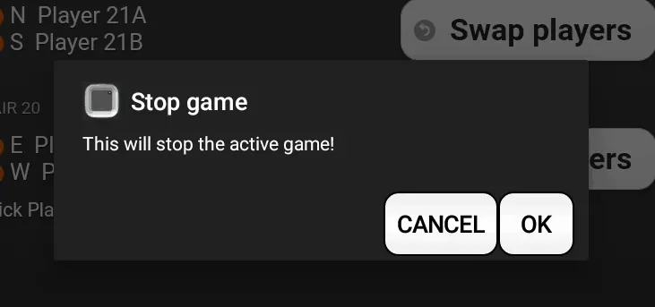 stop playing - step 1